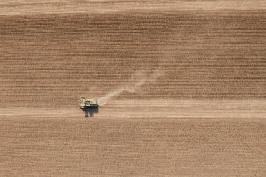 Çiftlik çalışmalarının en üst görünümü