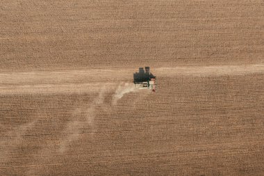 Çiftlik çalışmalarının en üst görünümü