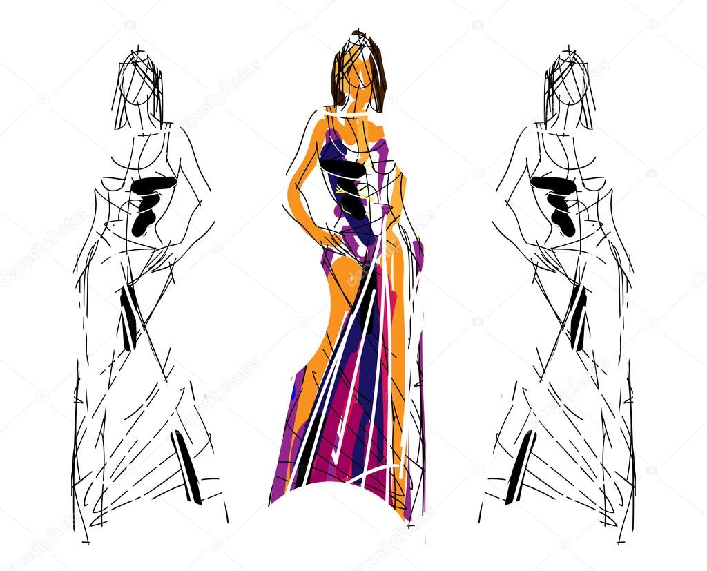 Fashion Sketch Models