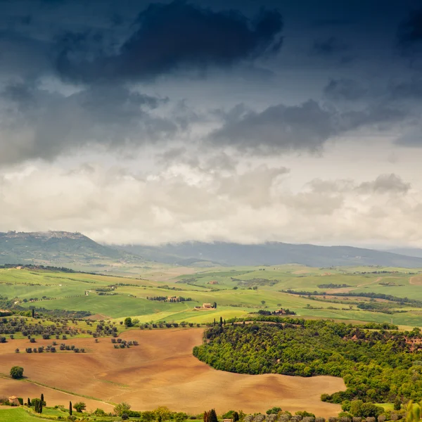 Toscaanse landschap in Italië — Stockfoto