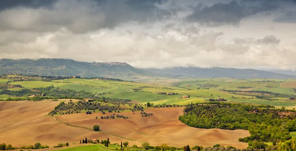 Paesaggio toscano in Italia — Foto Stock
