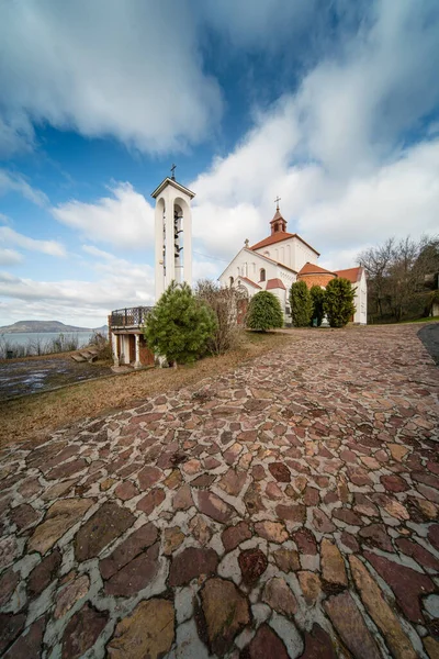 Church Fonyod Balaton Called Nagyboldogasszony Templom — Stock Photo, Image