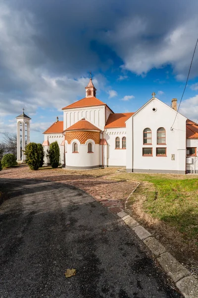 Kerk Fonyod Balaton Genaamd Nagyboldogasszony Templom — Stockfoto