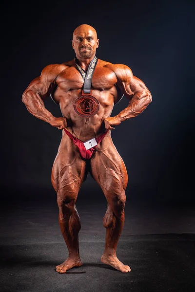 2019 Budapeşte Hungary Hungary Ekim 2019 Ifbb Pro Vücut Geliştirme — Stok fotoğraf