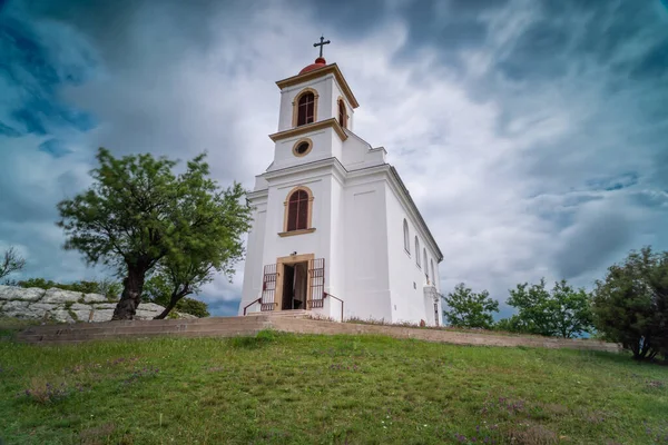 Chapel Pecs Hungary Cloudy Sky — Stock Photo, Image