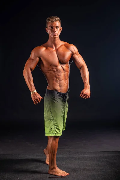 2019 Budapest Hongrie Hongrie Oct Studio Concurrent Physique Masculin Photo — Photo