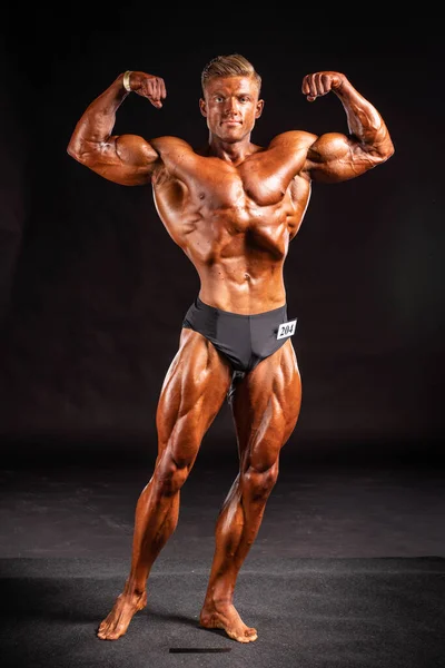 2019 Budapeşte Hungary Hungary Ekim 2019 Ifbb Pro Vücut Geliştirme — Stok fotoğraf