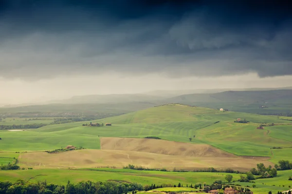 Paisagem toscana em Itália — Fotografia de Stock