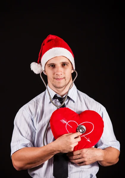 Business santa claus — Stock Photo, Image