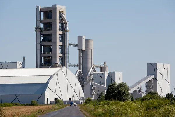 Fábrica de cemento — Foto de Stock