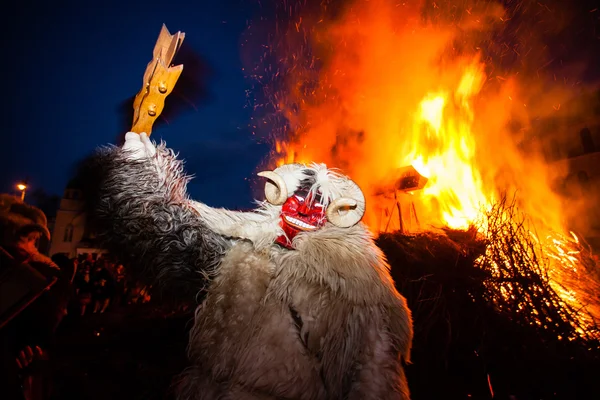 Busojaras v Mohacsu — Stock fotografie