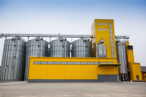 Silos de cereales — Foto de Stock