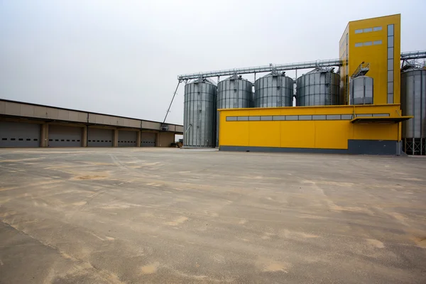 Silos de cereales — Foto de Stock