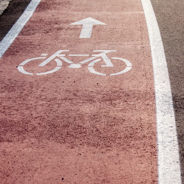 Fiets teken — Stockfoto