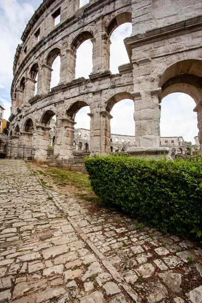 Colosseum in pula, Kroatië — Stockfoto
