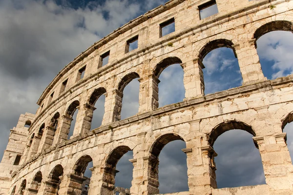 Colosseum in pula, Kroatië — Stockfoto