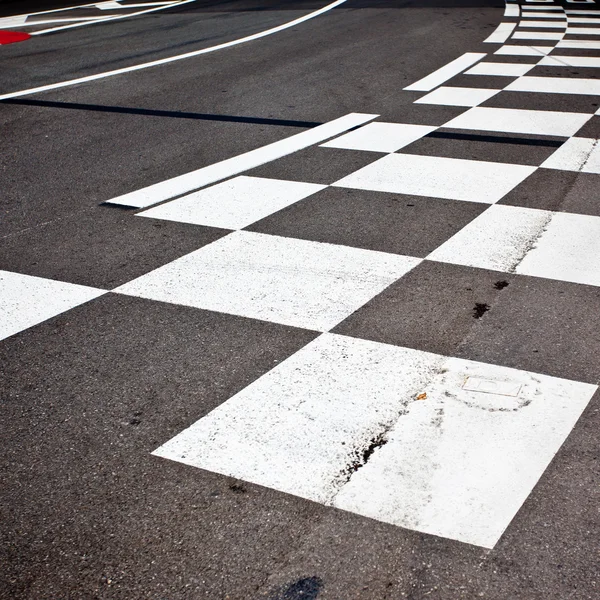 Carrera de coches asfalto —  Fotos de Stock