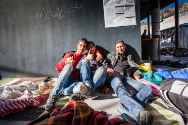 Keleti Railway Station, mülteci savaş