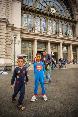 Keleti Railway Station, mülteci savaş