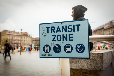 Keleti Railway Station, mülteci savaş