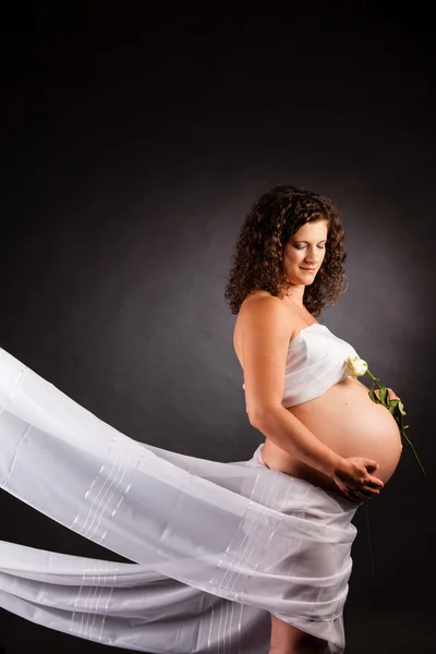 Beautiful pregnant woman — Stock Photo, Image