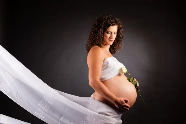 Beautiful pregnant woman — Stock Photo, Image