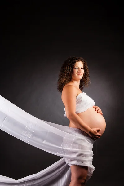 Beautiful pregnant woman — Stock Photo, Image