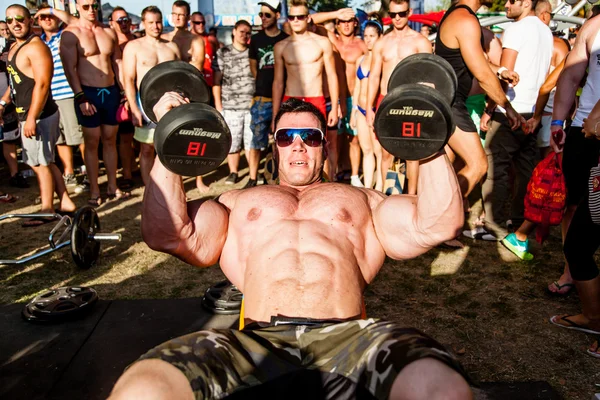 Scitec Muscle Beach — Stock Photo, Image