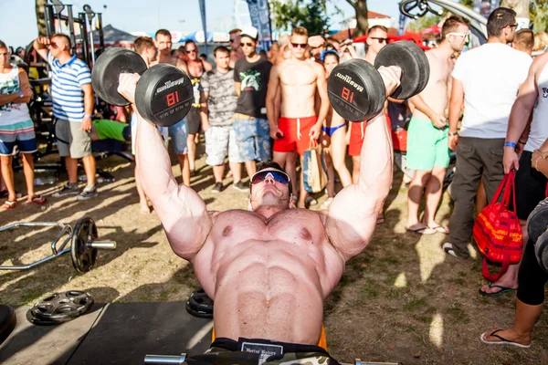 Scitec Muscle Beach — Stock Photo, Image