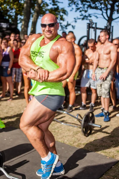 Scitec spier Beach — Stockfoto