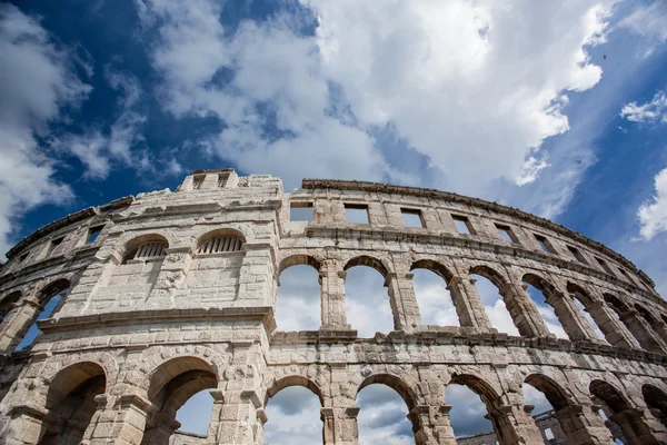 Colosseum in pula, Kroatië — Stockfoto