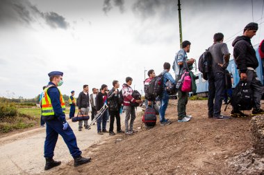 Gyekenyes tren istasyonunun mülteci savaş