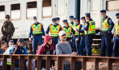 Gyekenyes tren istasyonunun mülteci savaş