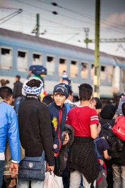 Gyekenyes tren istasyonunun mülteci savaş