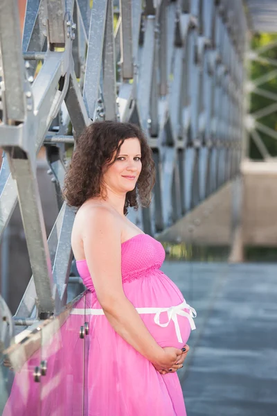 Beautiful pregnant woman — Stock Photo, Image