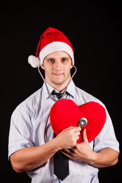 Zakelijke santa claus — Stockfoto