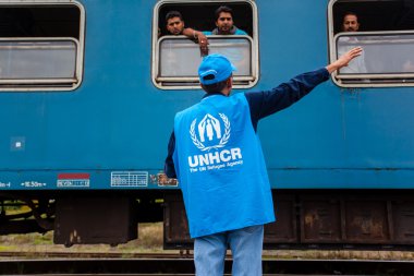 Gyekenyes tren istasyonunun mülteci savaş