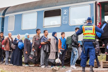 Gyekenyes tren istasyonunun mülteci savaş