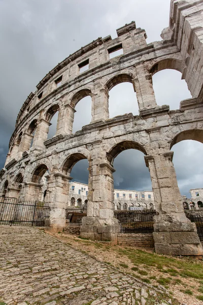 Colosseum di Pula, Kroasia — Stok Foto