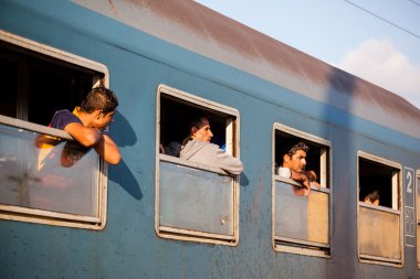 Gyekenyes tren istasyonunun mülteci savaş