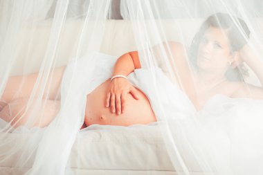 güzel pregnat kadın