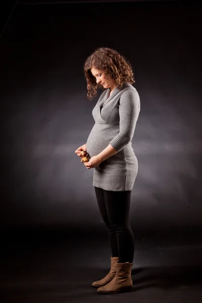 Beautiful pregnant woman — Stock Photo, Image