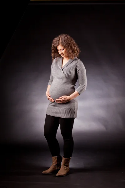 Beautiful pregnant woman — Stock Photo, Image