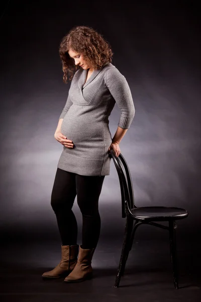 Beautiful pregnant woman — Stock Photo, Image