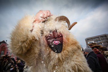 Busojaras Mohacs içinde