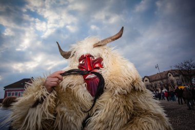 Busojaras Mohacs içinde