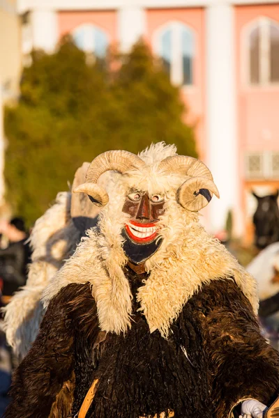 Busojaras Carnival i Mohács — Stockfoto