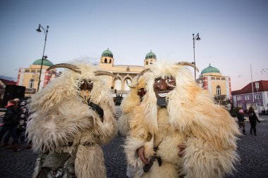 Busojaras Mohacs içinde