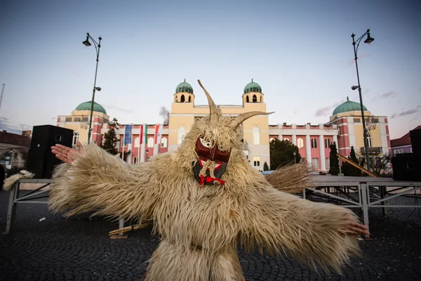 Busojaras in Mohács — Stockfoto