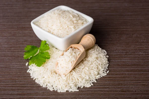 Arroz de jazmín sin cocer — Foto de Stock